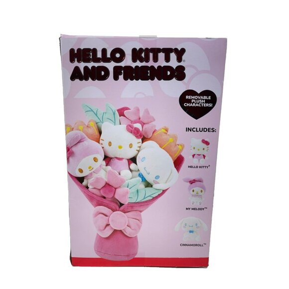 Hello Kitty And Friends 12" Plush Bouquet With 9 Removable Pieces - Picture 10 of 13